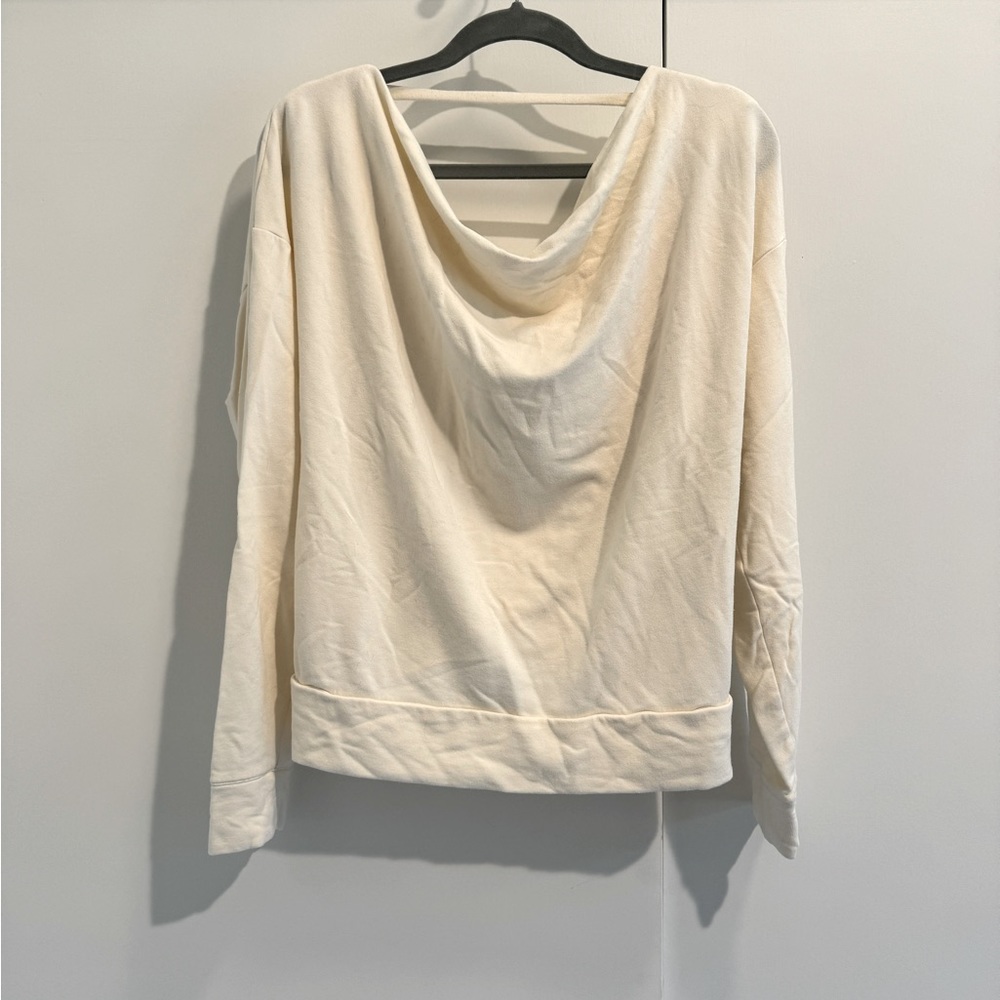 ALO yoga upflit cross-cross sweatshirt